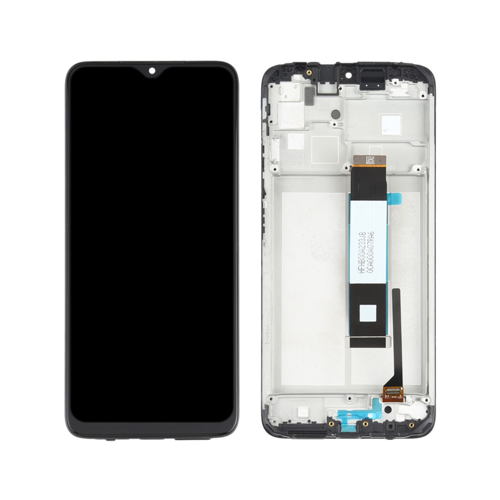 For Xiaomi Poco M3/Redmi Note 9 4G (Qualcomm)/Redmi 9T Grade C Lcd Screen And Digitizer Assembly+Frame Replace Part (Without Logo) 6914276683185