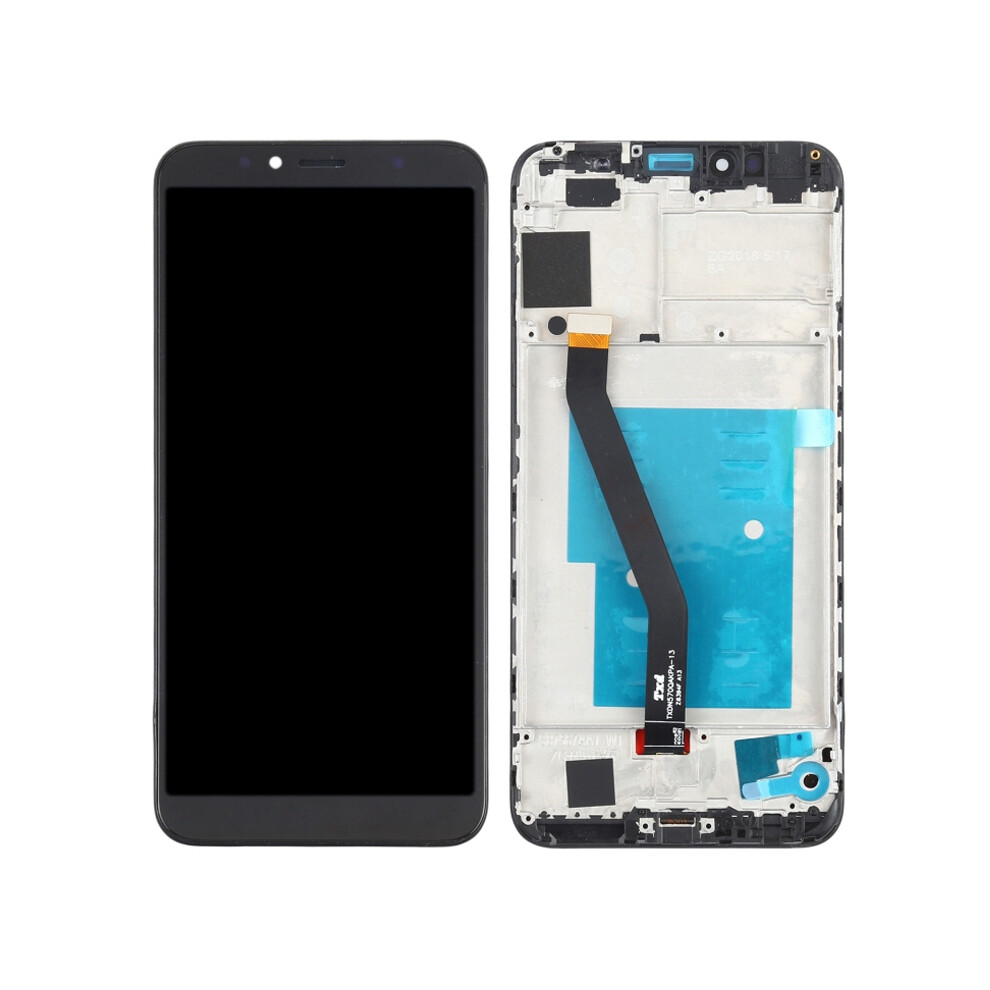 For Huawei Y6 (2018)/Enjoy 8E/Honor 7A (With Fingerprint Sensor) Grade C Lcd Screen And Digitizer Assembly+Frame (Without Logo) 6914278919534