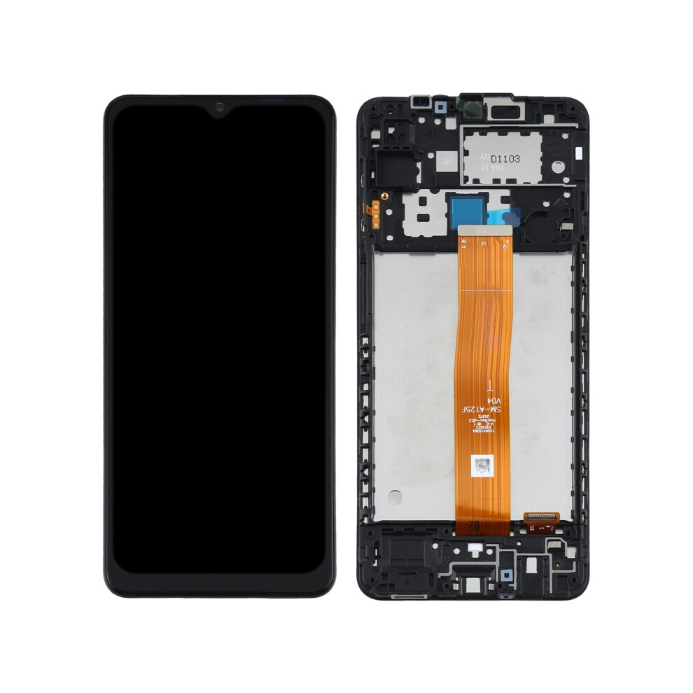 For Samsung Galaxy A12 A125 Grade S Oem Lcd Screen And Digitizer Assembly+Frame Part (Without Logo) 6914278081255