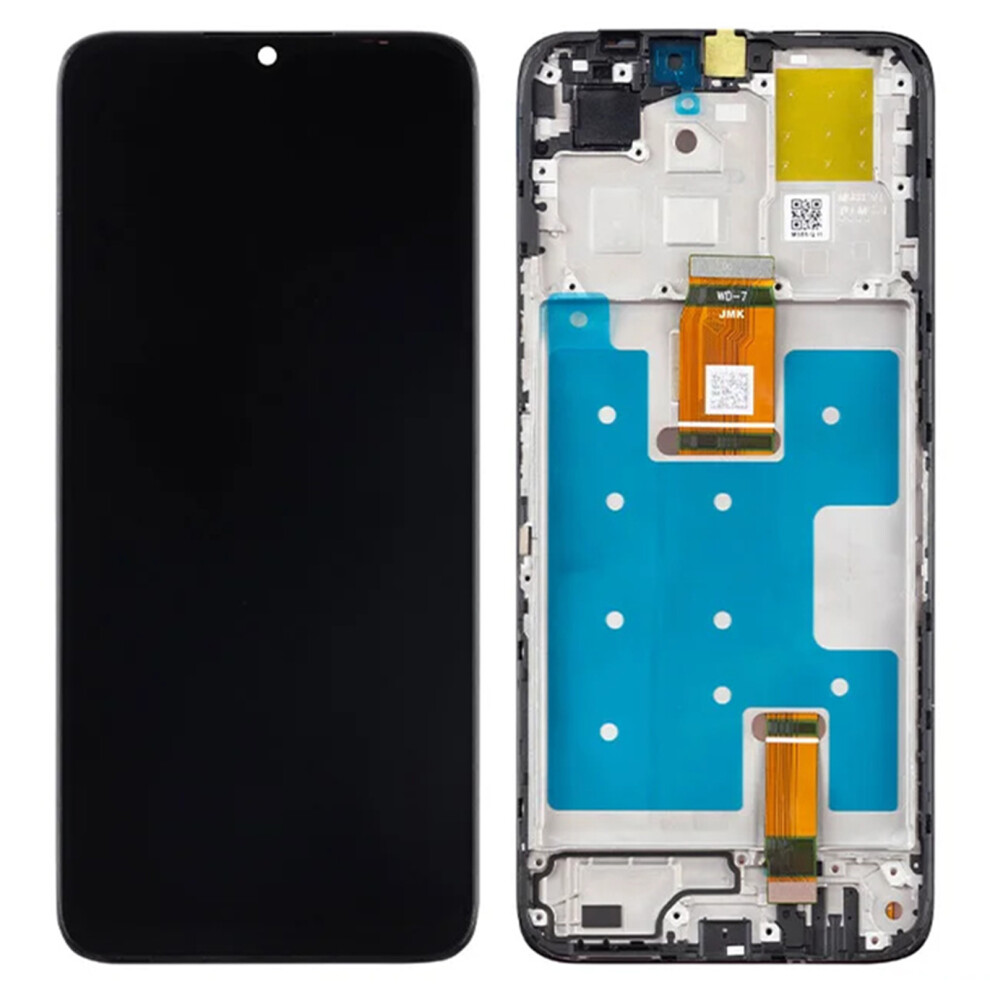 For Honor X6a 4G Grade C Lcd Screen And Digitizer Assembly+Frame Replacement Part (Without Logo) 6914273630496