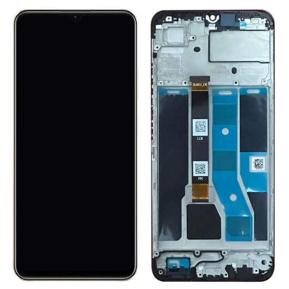 For Realme C53 (Global) Grade B Lcd Screen And Digitizer Assembly+Frame (Without Logo) 6914279981158