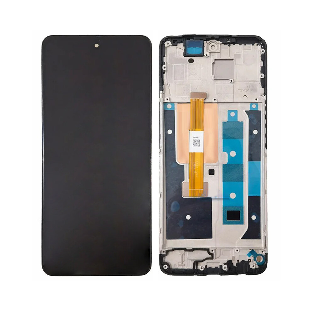 For Realme 12 5G Oem Grade S Ips Lcd Screen And Digitizer Assembly+Frame Part (Without Logo) 6914276889525