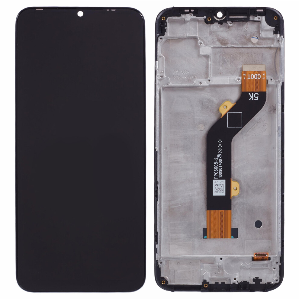 For Tecno Spark 8C 4G Kg5k,Kg5j Grade C Lcd Screen And Digitizer Assembly+Frame Replacement Part (Without Logo) 6914277430887
