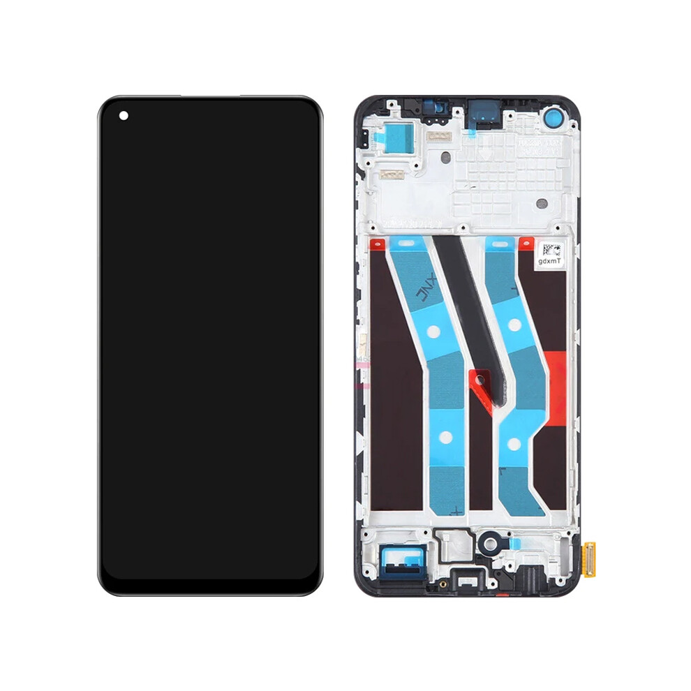 For Realme 11 4G (159.9X73.3x7.95mm) Grade C Oled Screen And Digitizer Assembly+Frame Spare Part (Without Logo) 6914272991277