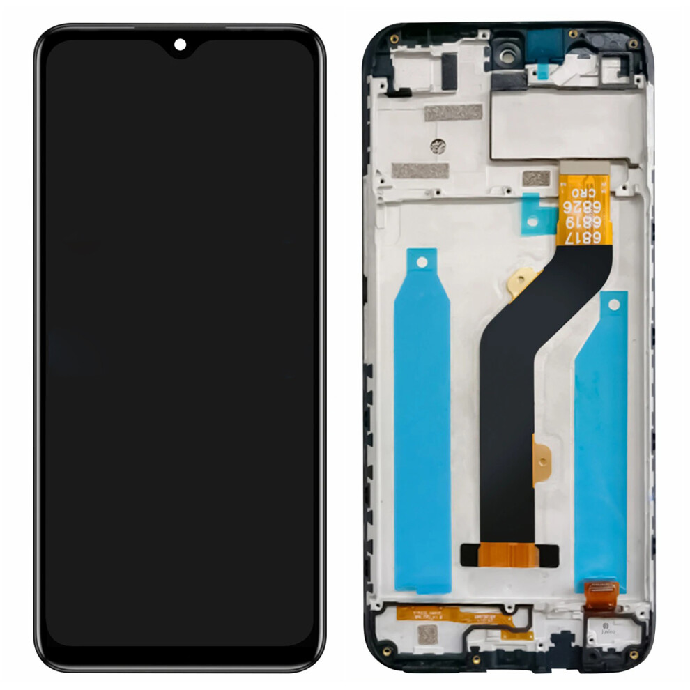 For Infinix Hot 12 Play 4G X6816 Grade C Lcd Screen And Digitizer Assembly+Frame Replacement Part (Without Logo) 6914275810025