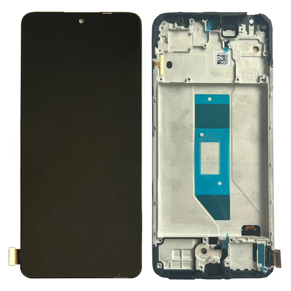 For Xiaomi Redmi Note 14 4G (163.25Mm) Grade C Oled Screen And Digitizer Assembly+Frame Spare Part (Without Logo) 6914271101110
