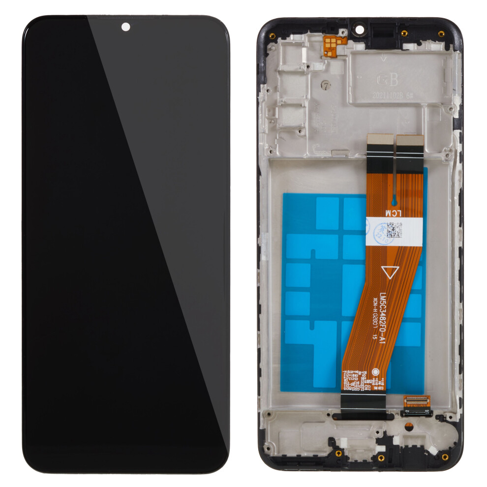 For Samsung Galaxy A03s (164.2Mm) A037 Grade B Lcd Screen And Digitizer Assembly+Frame Replacement Part (Without Logo) 6914273544199