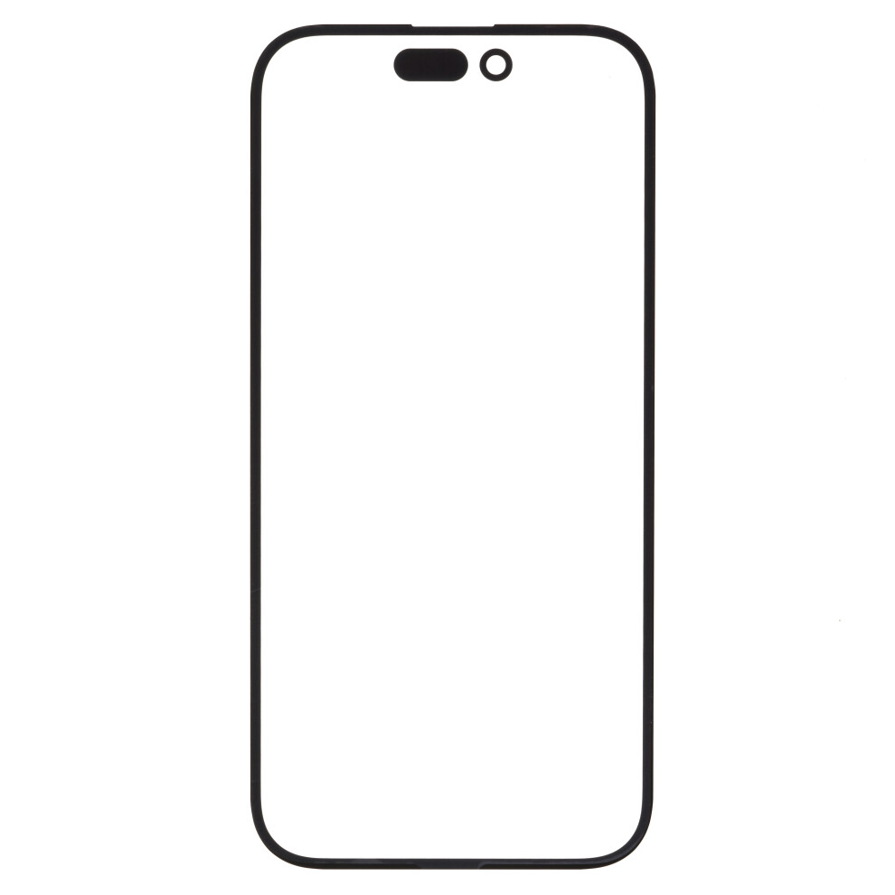 For Iphone 14 Pro Screen Glass Lens+Oca Adhesive Replacement (Without Logo) 6914277132248