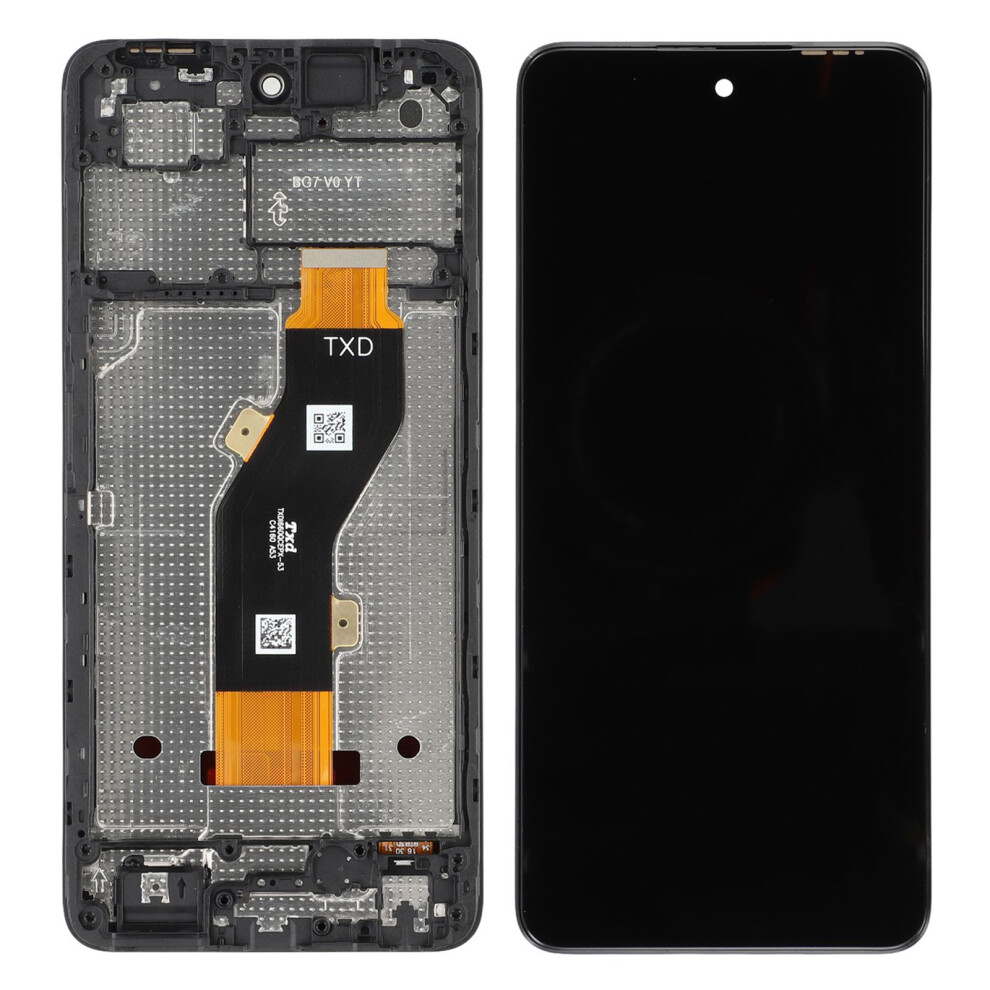 For Tecno Spark 20C Bg7 Grade C Lcd Screen And Digitizer Assembly+Frame (Without Logo) 6914270687271