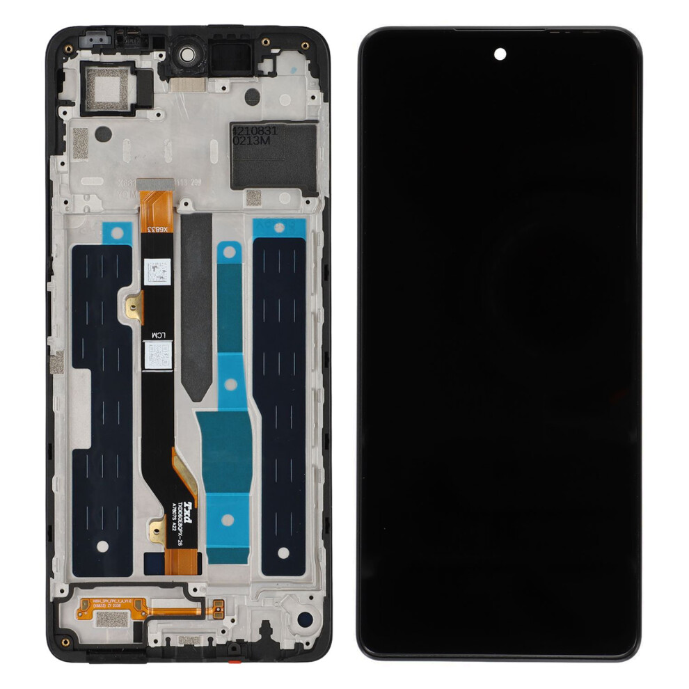 For Infinix Note 30 4G X6833b Grade C Lcd Screen And Digitizer Assembly+Frame (Without Logo) 6914279789334