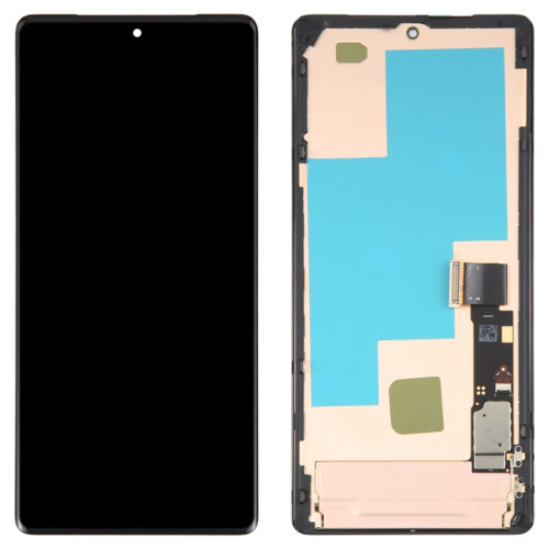 For Google Pixel 7 Pro 5G GP4BC GE2AE Grade C OLED Screen and Digitizer Assembly+Frame Replacement Part (Without Logo) 1