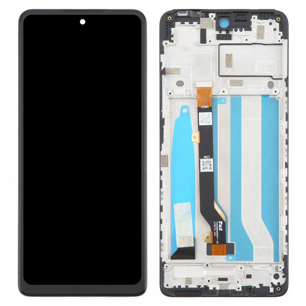 For Tecno Spark 10 Pro Ki7 Grade C Lcd Screen And Digitizer Assembly+Frame (Without Logo) 6914274338360