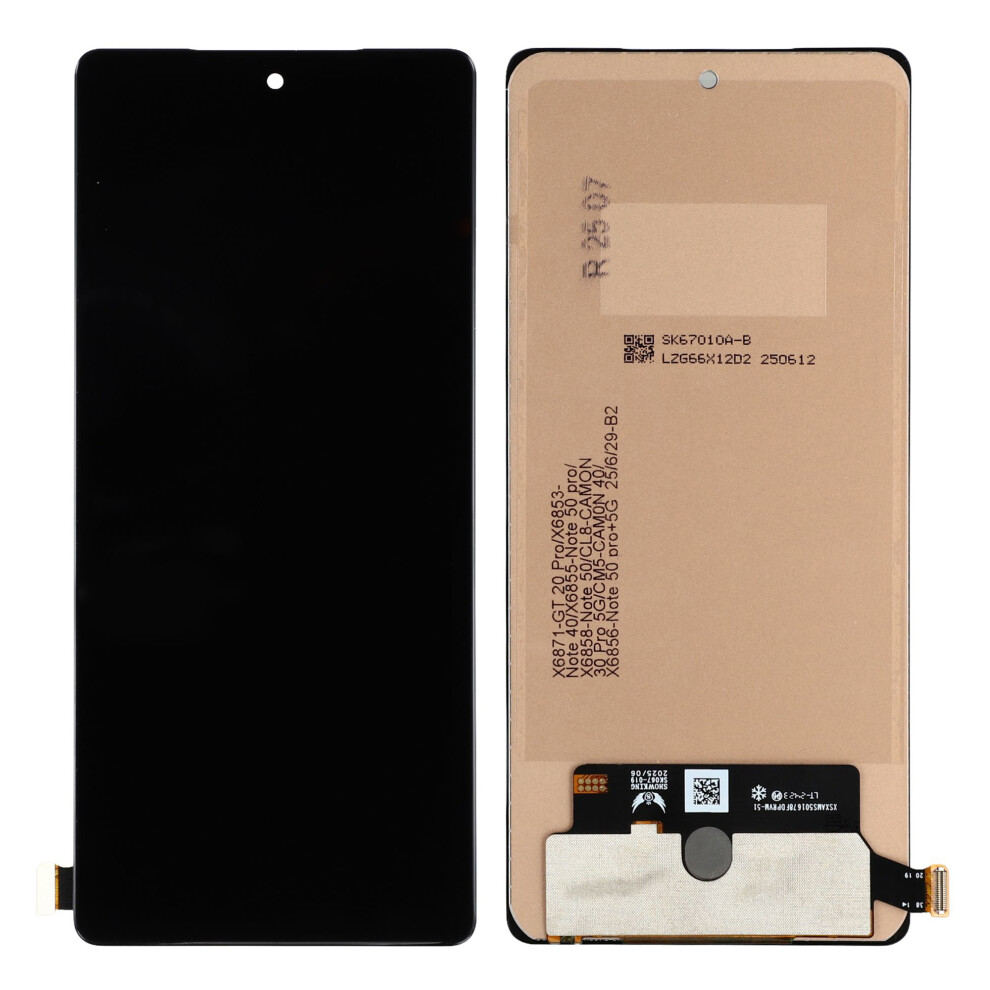 Lcd Screen+Digitizer For Infinix Note 40/Note 50 4G/Note 50 Pro 4G/Note 50 Pr 6914274733455