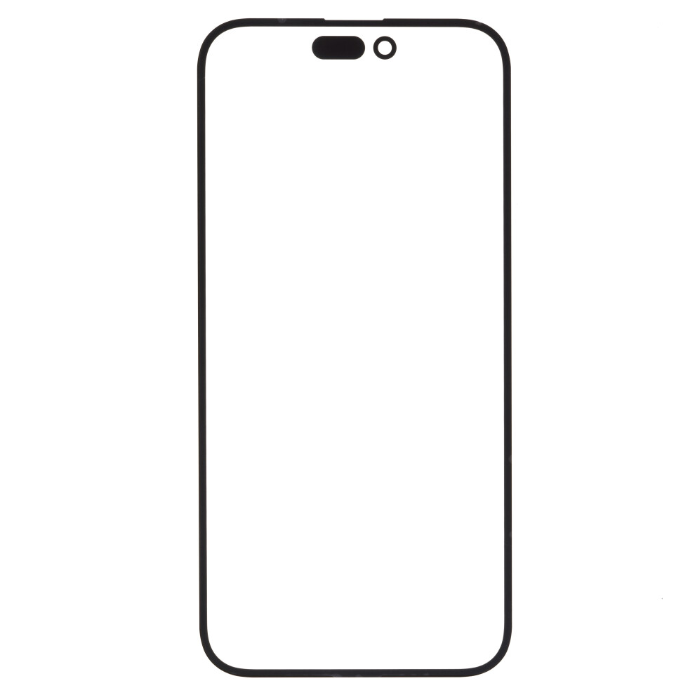 For Iphone 14 Pro Max Screen Glass Lens+Oca Adhesive Replacement (Without Logo) 6914273284668