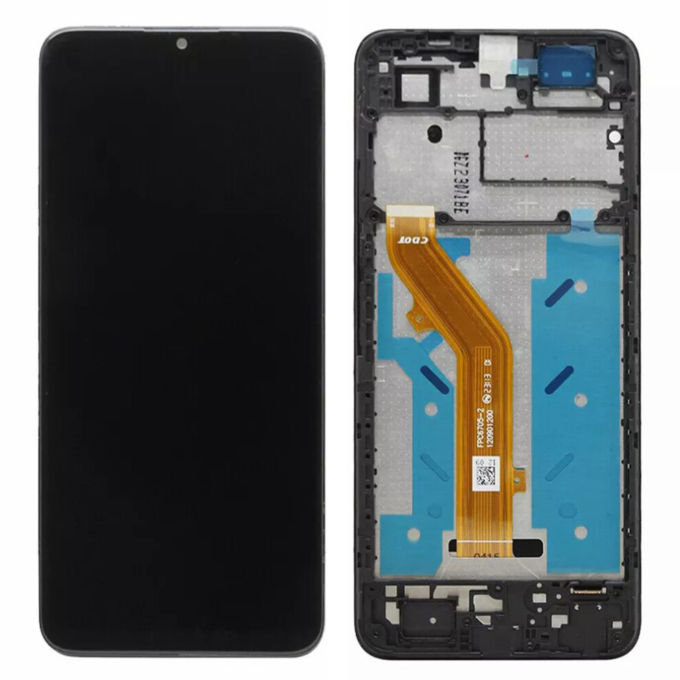 For Tcl 40 Se Oem Grade S Lcd Screen And Digitizer Assembly+Frame (Without Logo) 6914272640724