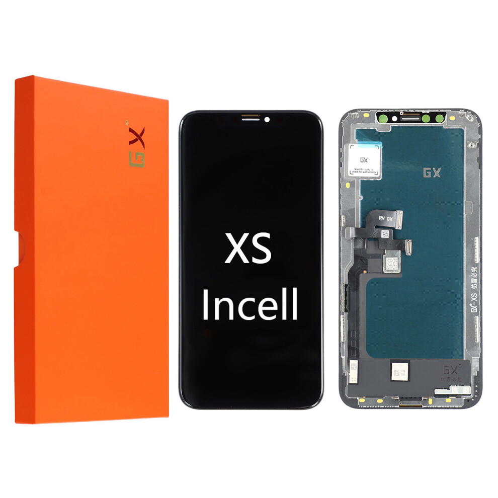 For Iphone Xs Grade C Lcd Screen And Digitizer Assembly Replacement Part (Gx In-Cell Technology) (Without Logo) 6914270363151