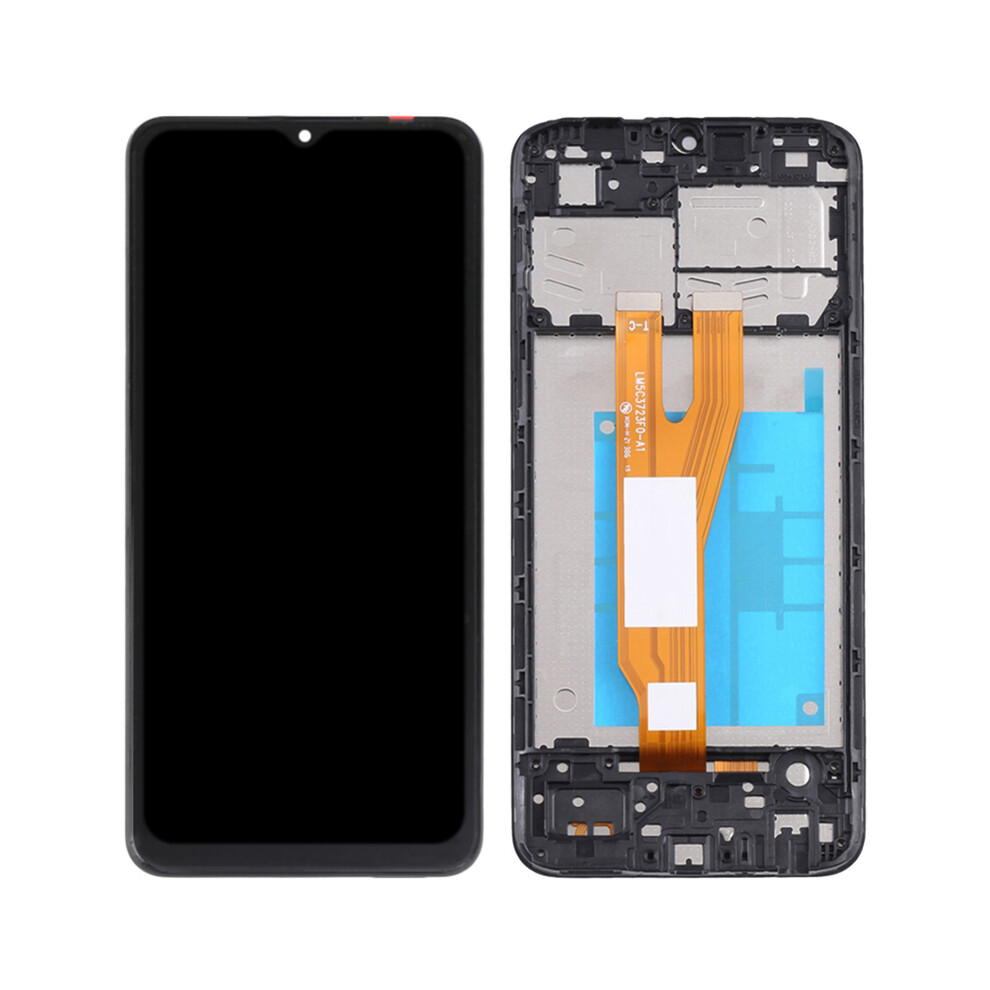 For Samsung Galaxy A04 4G (164.4 X 76.3 X 9.1 Mm) A045 Grade B Lcd Screen And Digitizer Assembly+Frame (Without Logo) 6914274744642
