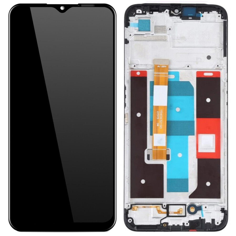 For Realme C35 4G Grade C Lcd Screen And Digitizer Assembly+Frame Replacement Part (Without Logo) 6914278348334