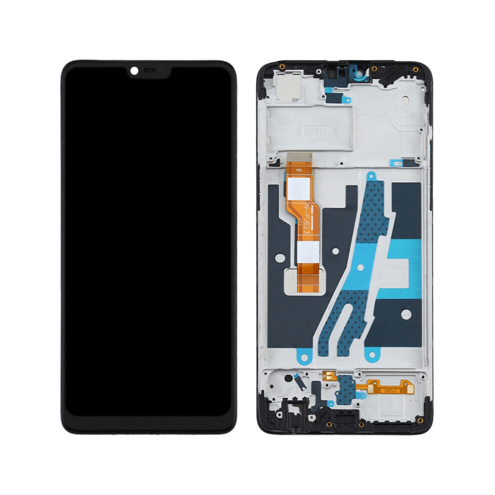 For Oppo A3/F7 Oem Grade S Lcd Screen And Digitizer Assembly+Frame Part (Without Logo) 6914274680247