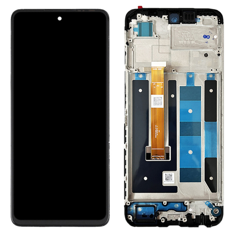 For Realme C55 4G Grade B Lcd Screen And Digitizer Assembly+Frame Repair Part (Without Logo) 6914270961777