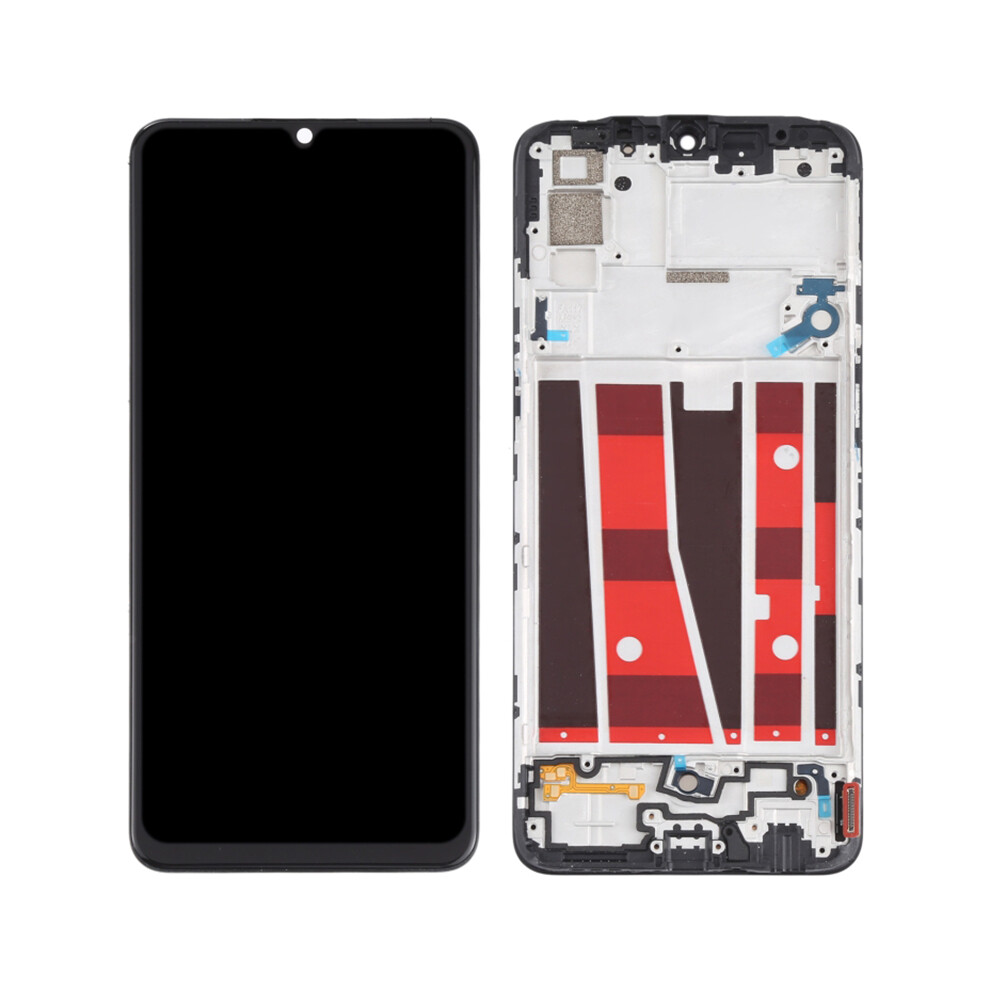 For Oppo A91/Reno3 4G Grade B Oled Screen And Digitizer Assembly+Frame Part (Without Logo) 6914275366317