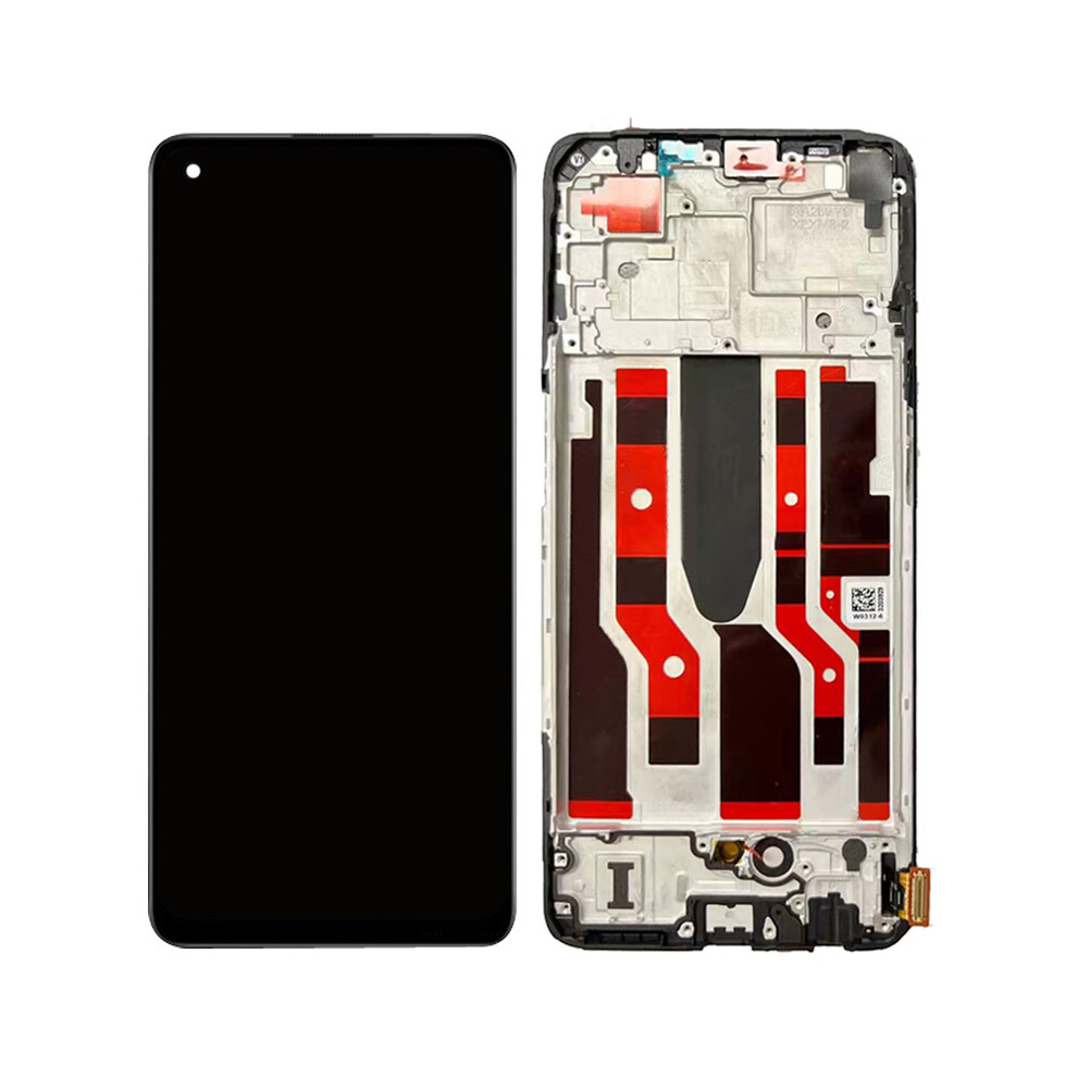 For Oppo Reno8 Lite 5G Grade C Oled Screen And Digitizer Assembly+Frame Repair Part (Without Logo) 6914279639417