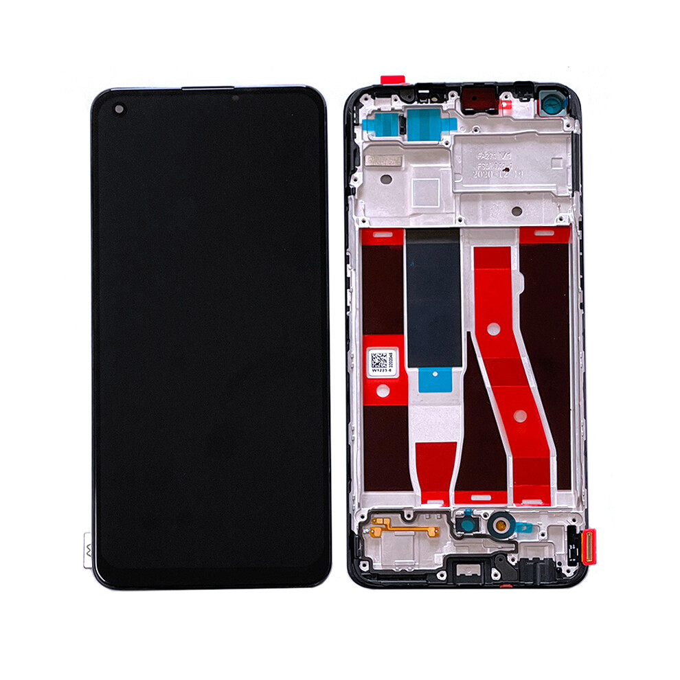 For Oppo A94/Reno5 Lite Grade C Oled Screen And Digitizer Assembly+Frame Repair Part (Without Logo) 6914276701001