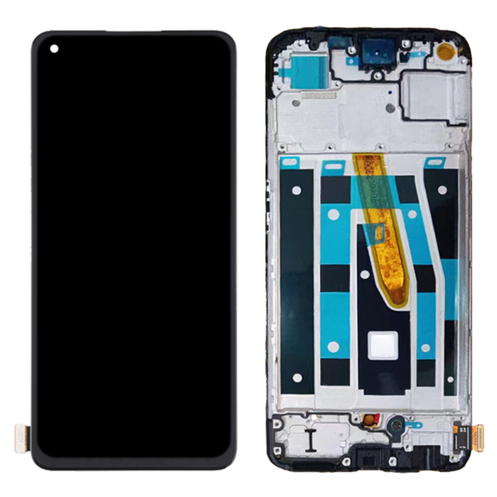For Oppo Reno8 T 4G Grade C Oled Screen And Digitizer Assembly+Frame Repair Part (Without Logo) 6914271185677