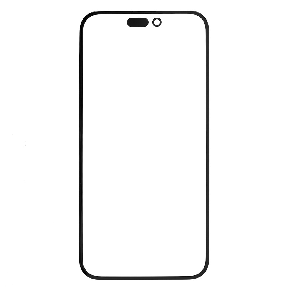 For Iphone 15 Pro Max Front Screen Glass Lens+Oca Adhesive Replacement Parts (Without Logo) 6914272183115