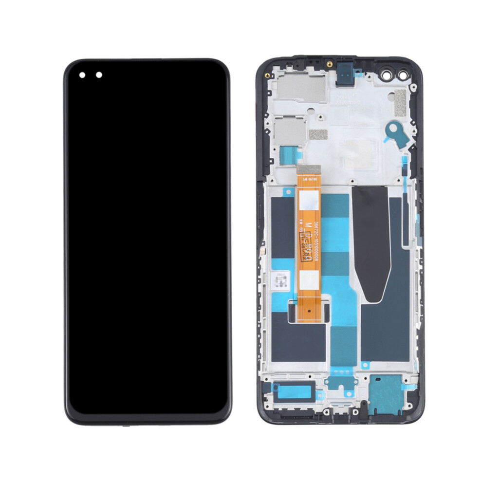 For Realme X50 5G Grade B Lcd Screen And Digitizer Assembly+Frame Replacement Part (Without Logo) 6914270052796