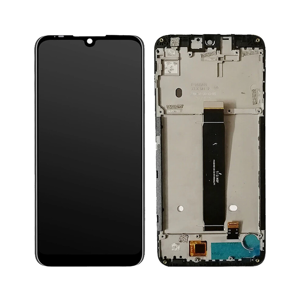 For Motorola Moto E6 Plus Grade C Lcd Screen And Digitizer Assembly+Frame (Without Logo) 6914271162036