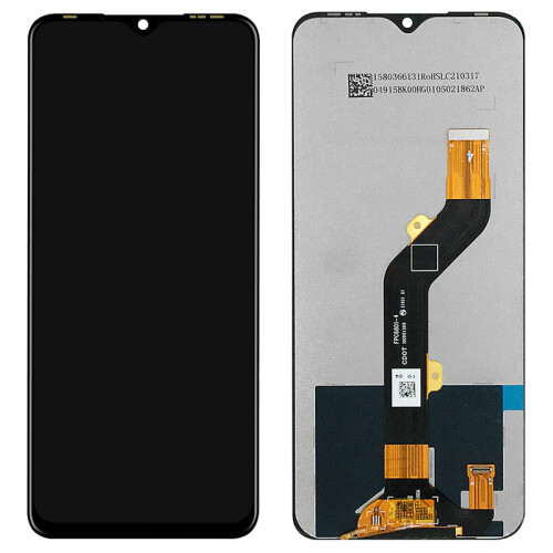 For itel P38 Pro Grade C LCD Screen and Digitizer Assembly Part (Without Logo) 1
