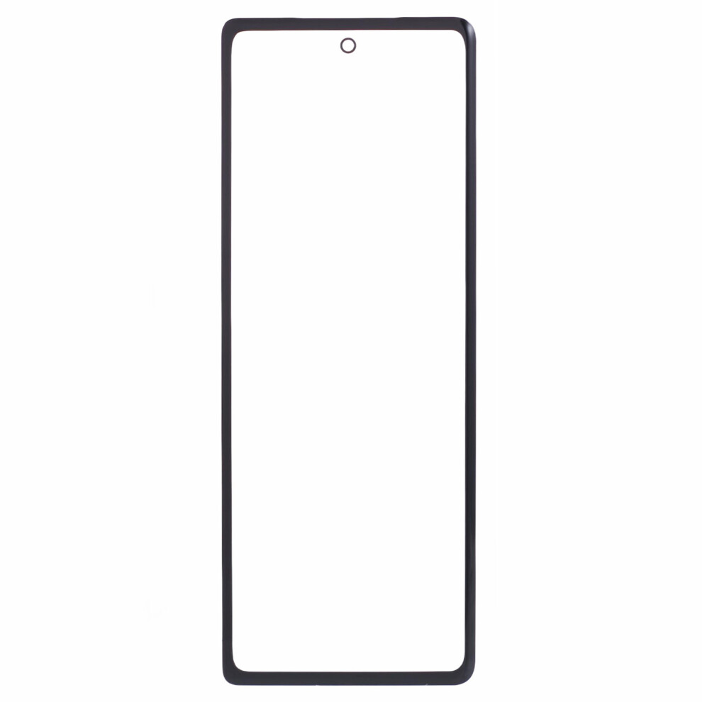 For Samsung Galaxy Z Fold2 5G F916 Front Screen Glass Lens+OCA Adhesive Part (Small Screen) (without Logo)