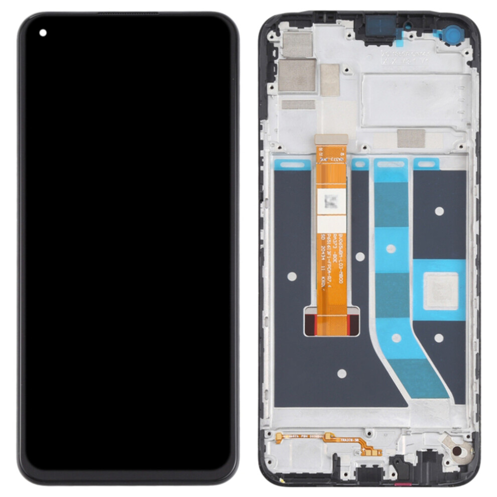 For Realme 7I (Asia) Rmx2103/C17 Grade C Lcd Screen And Digitizer Assembly+Frame Replacement Part (Without Logo) 6914272684322