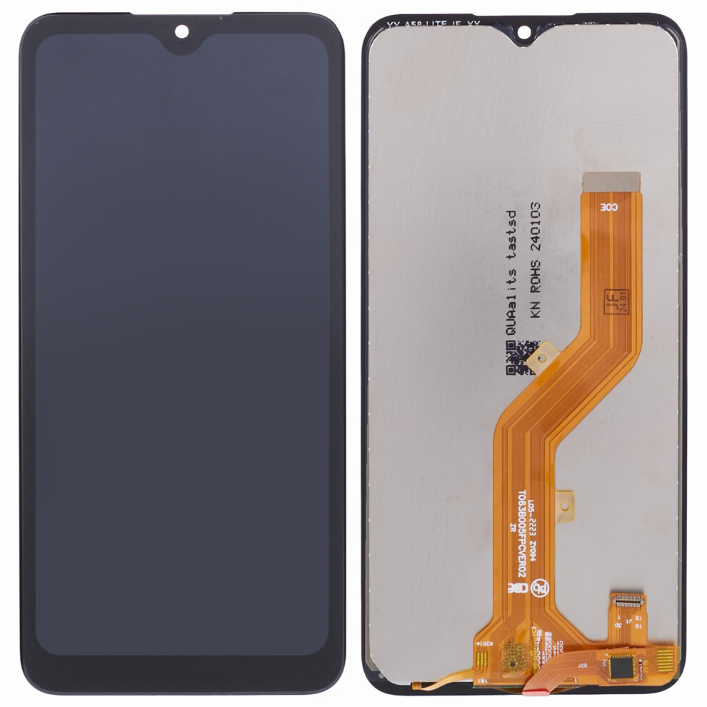 For Itel A58 Lite Grade C Lcd Screen And Digitizer Assembly Part (Without Logo) 6914279360694