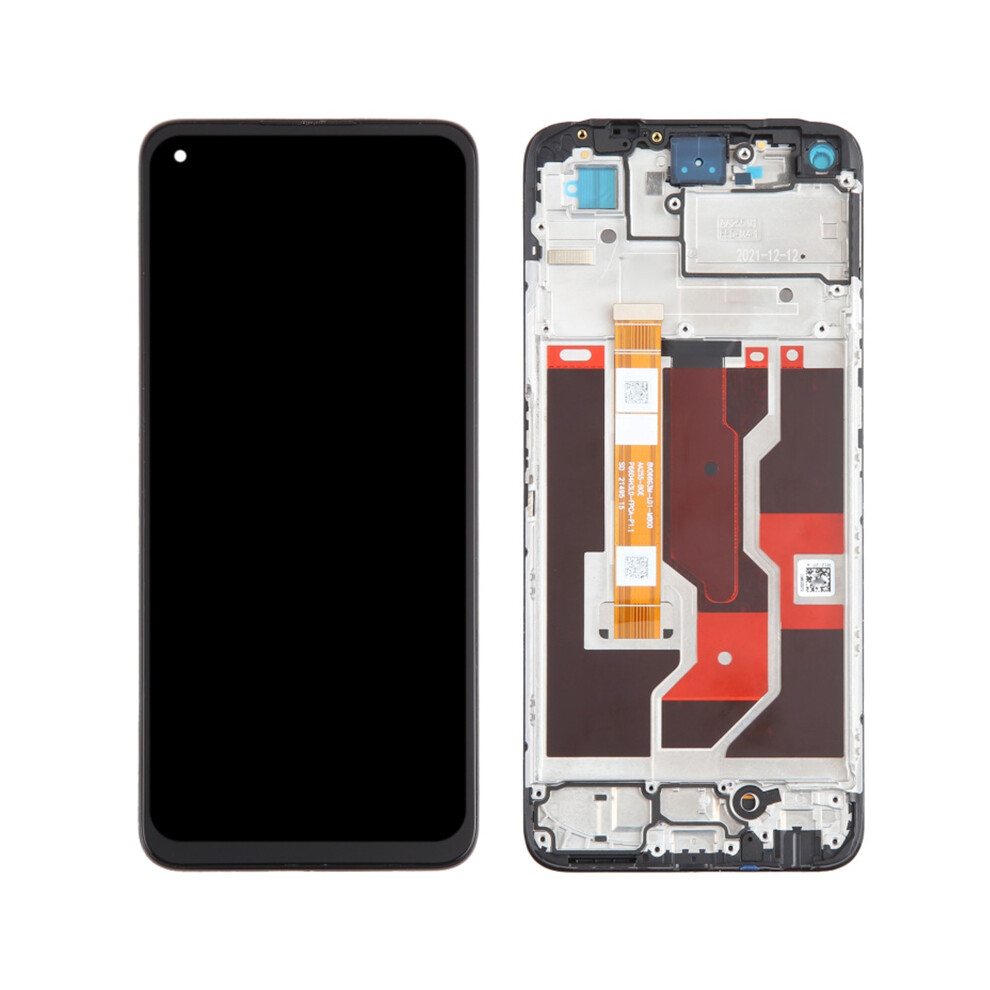 For Oppo A76 Grade B Lcd Screen And Digitizer Assembly+Frame Replacement Part (Without Logo) 6914271029483