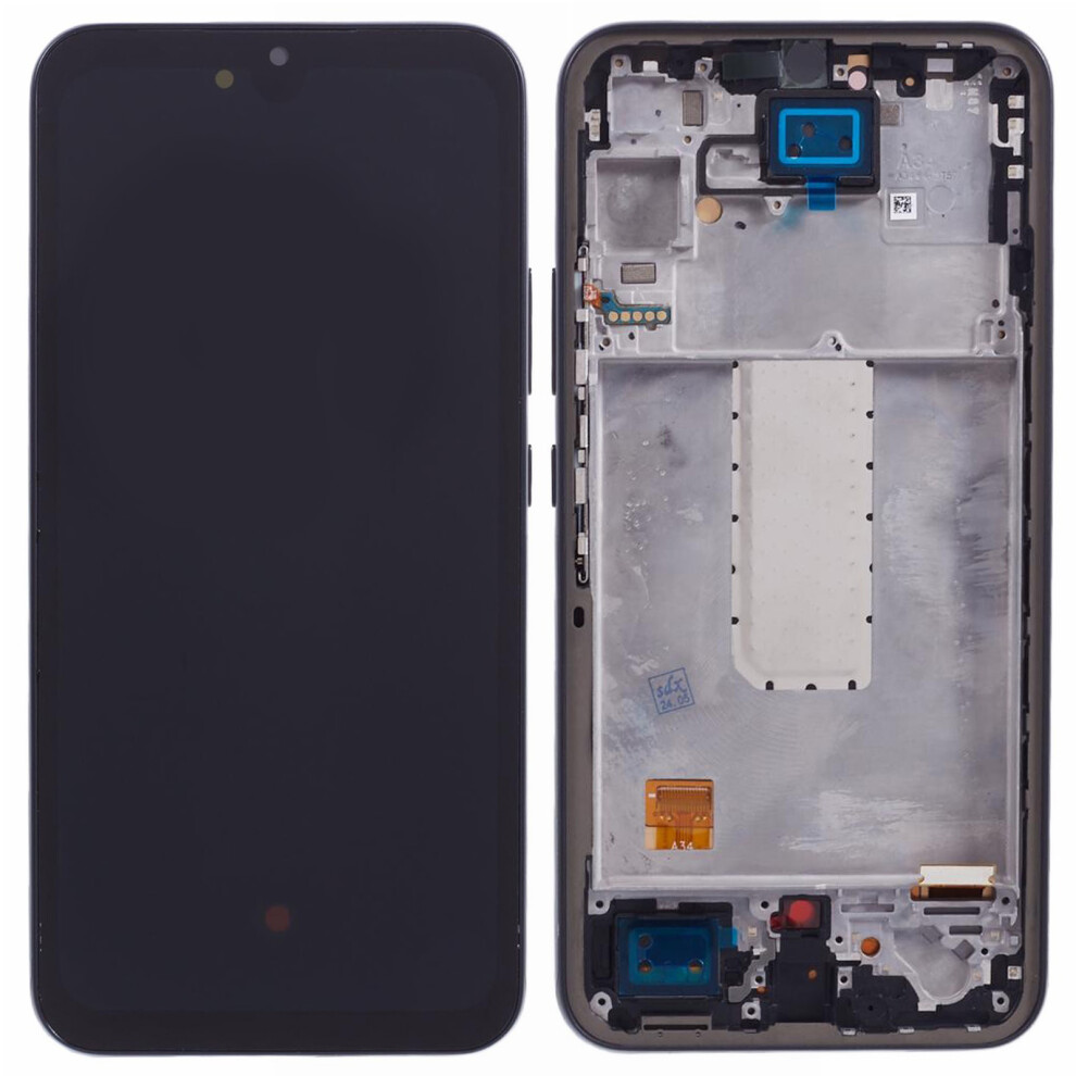 For Samsung Galaxy A34 5G A346 6.36 Inch Grade C Oled Screen And Digitizer Assembly+Frame Replacement Part (Without Logo) 6914279823823