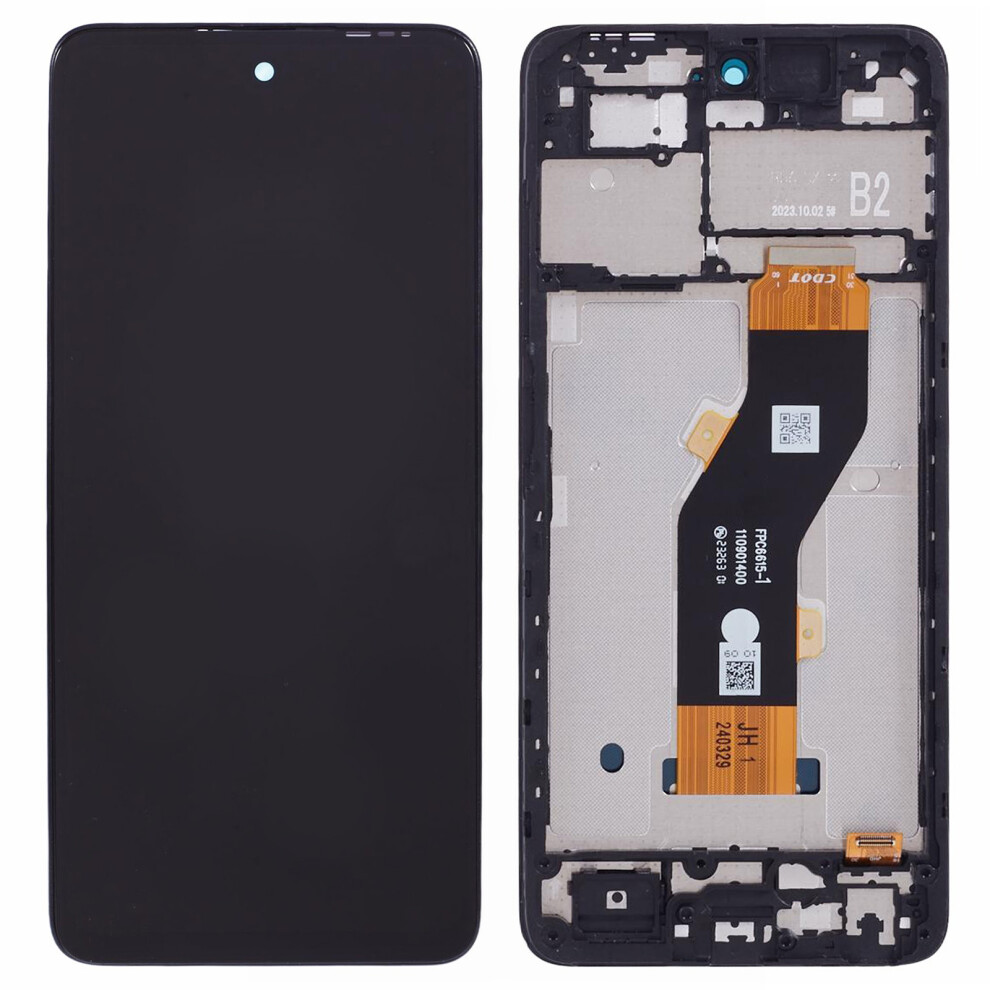 For Tecno Spark Go 2024 4G Bg6 Grade C Lcd Screen And Digitizer Assembly+Frame Replacement Part (Without Logo) 6914276995554