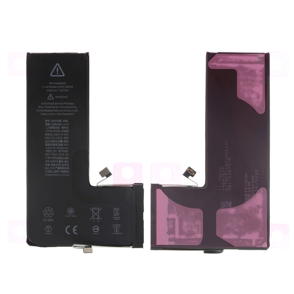 3.83V 3046Mah Li-Ion Battery Part (Without Logo) For Iphone 11 Pro 5.8 Inch 6914275681687