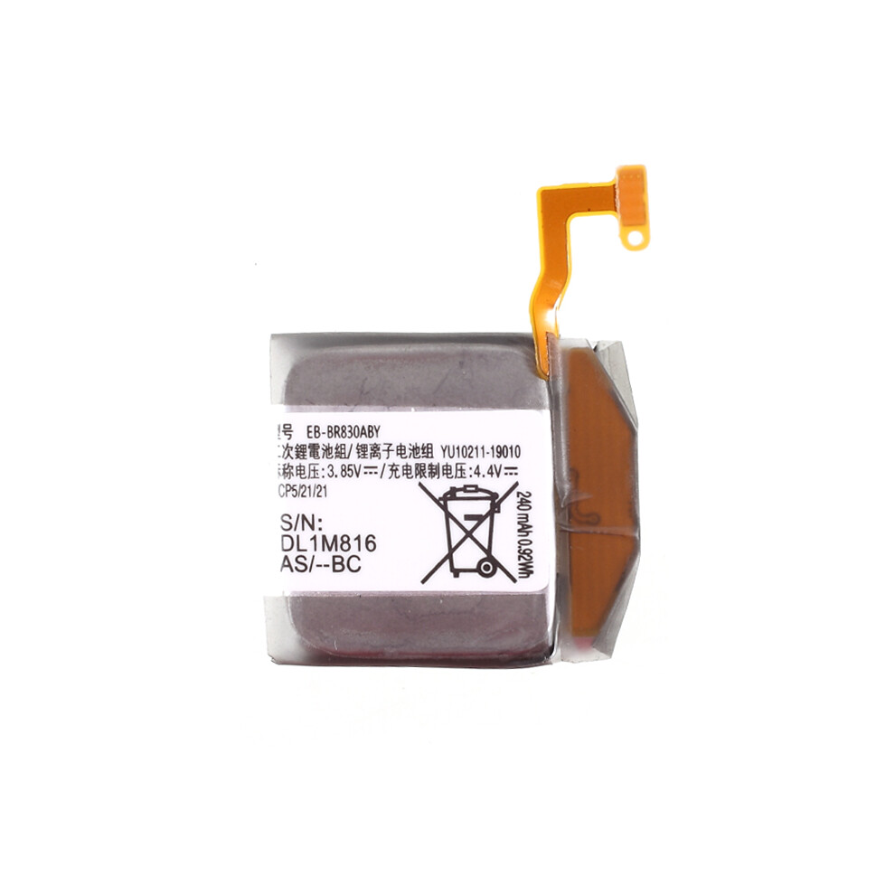 Assembly 3.85V 240Mah Battery Replacement (Encode: Eb-Br830aby) For Samsung Galaxy Watch Active2 (Without Logo) 6914272803525
