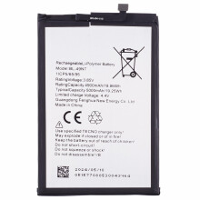 For TECNO Spark Go 2023 4G/Pop 7 Pro 4G 3.85V 4900mAh Li-Polymer Battery Assembly Part (Without Logo) (Encode: BL-49NT)