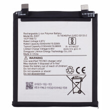 For TECNO Phantom X2 Pro 5G/Phantom X2 5G 3.87V 5040mAh Li-Polymer Battery Assembly Part (Without Logo) (Encode: BL-50DT)