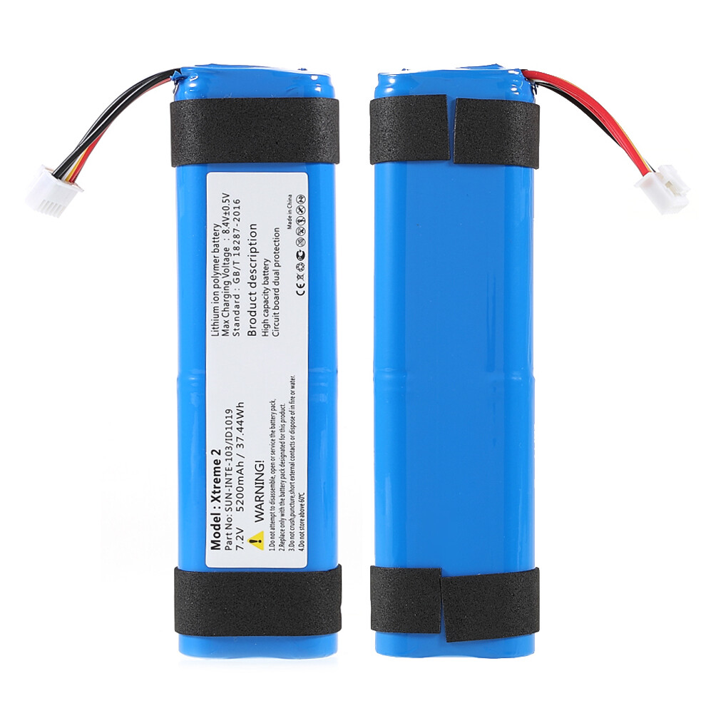 8.40V 5200Mah Battery Replacement (Encode: Sun-Inte-103/Id1019) (Without Logo) For Jbl Xtreme 2 6914271075480