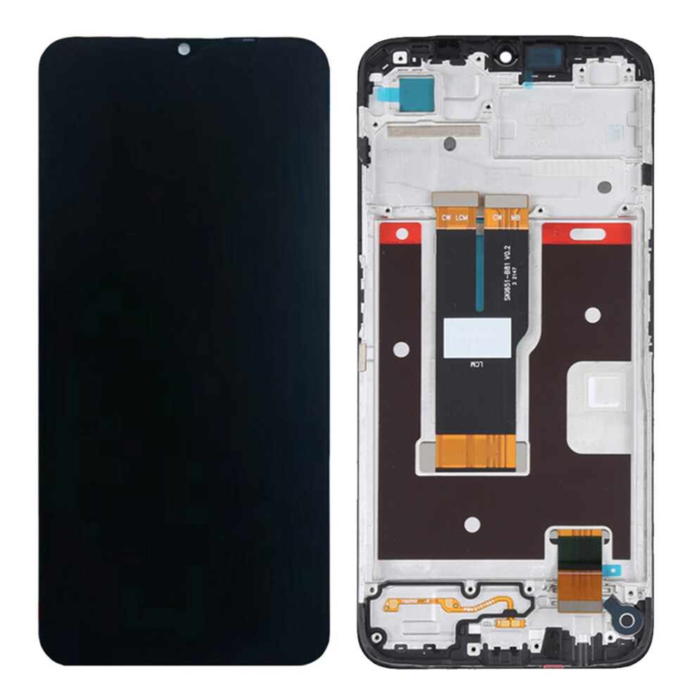 For Realme C31 Grade B Lcd Screen And Digitizer Assembly+Frame Repair Part (Without Logo) 6914277371548