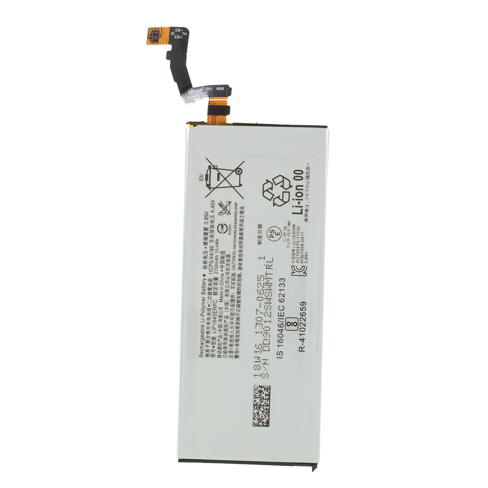 For Sony Xperia Xz1 3.85V 2700Mah Li-Ion Polymer Battery Assembly Part (Encode: Lip1645erpc) (Without Logo) 6914271698641