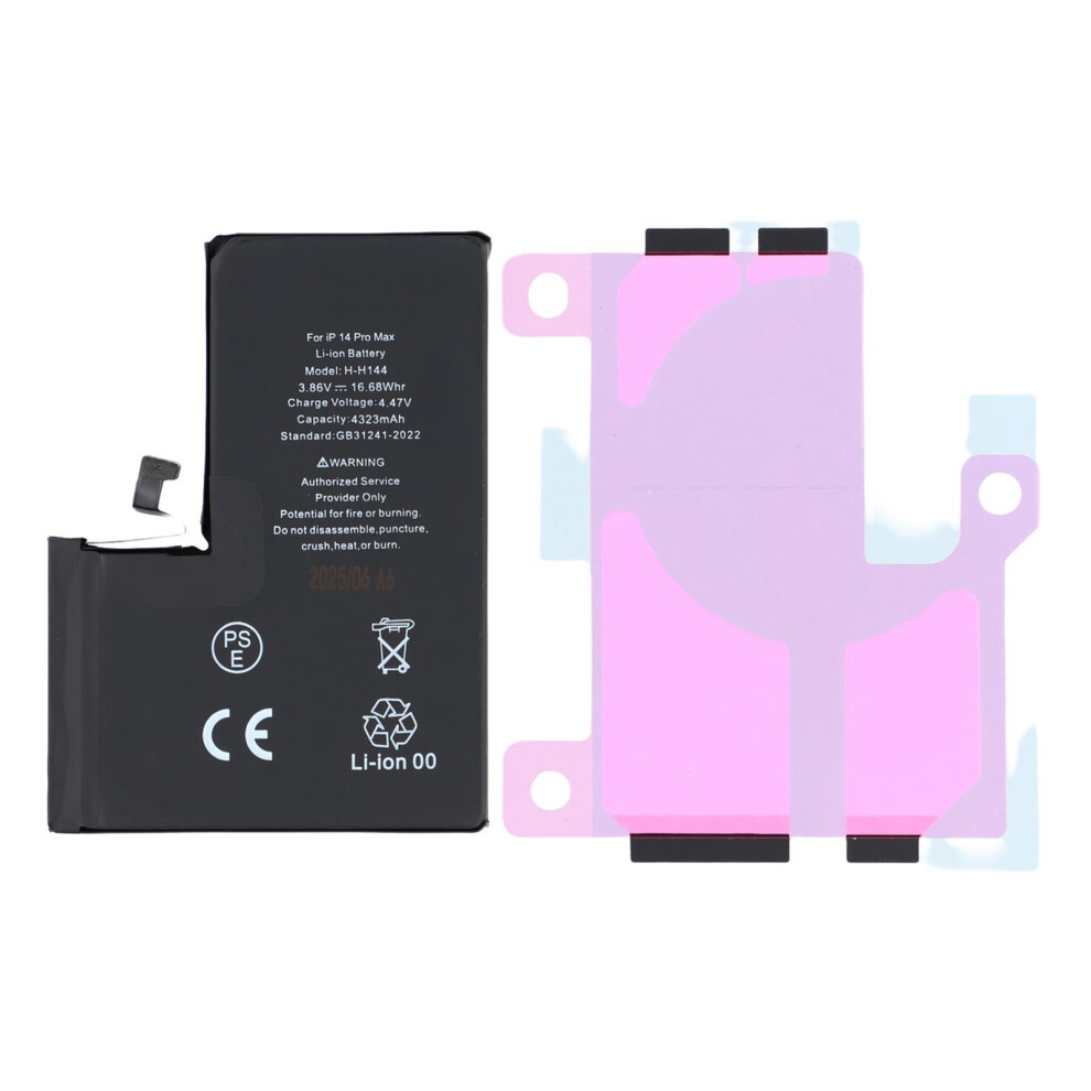 For Iphone 14 Pro Max 3.86V 4323Mah Rechargeable Li-Ion Battery Replacement Part (Without Logo) 6914278630194