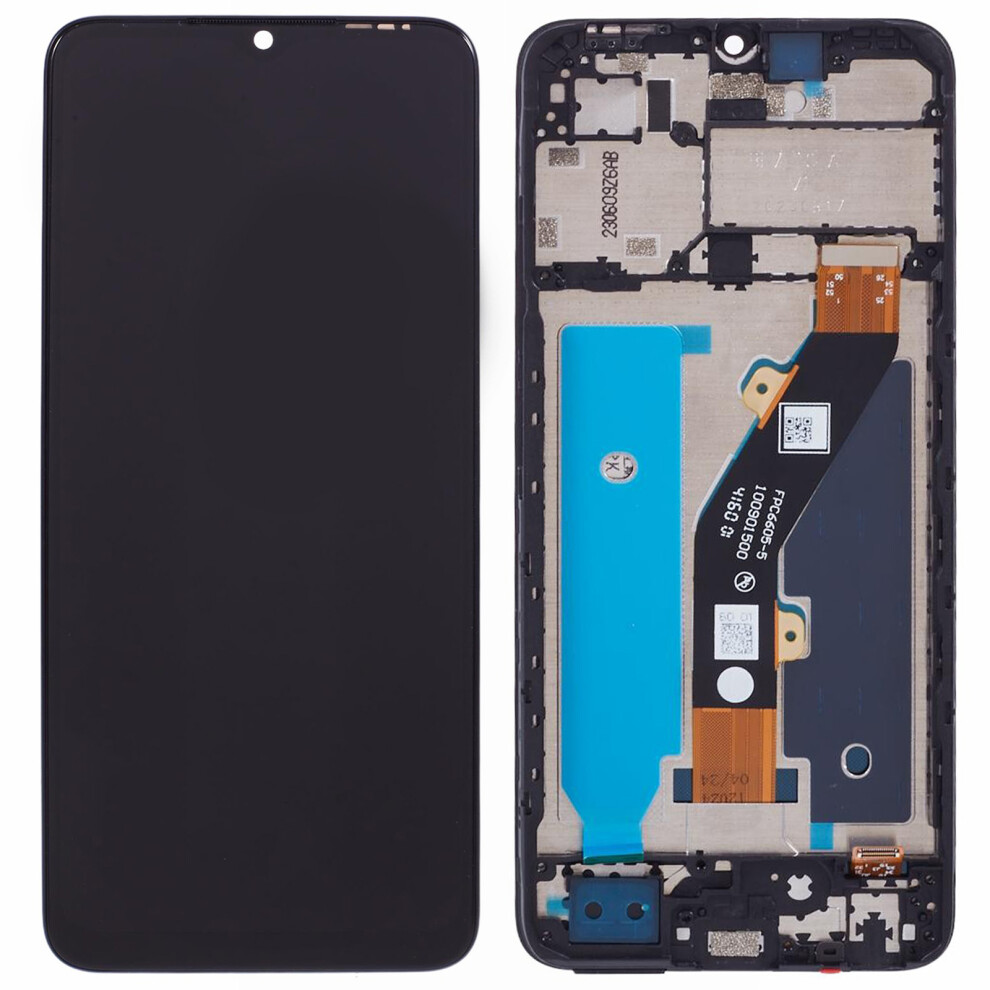 For Tecno Spark Go 2023 4G Bf7 Grade C Lcd Screen And Digitizer Assembly+Frame Replacement Part (Without Logo) 6914270531611