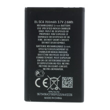 For Nokia 1110/1111/1112/1200/2310 3.7V 700mAh Rechargeable Li-ion Polymer Battery Assembly (Encode: BL-5CA) (without Logo)