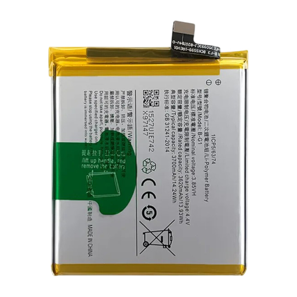 For Vivo V15 Pro 3.85V 3620Mah Li-Polymer Battery Assembly Part (Without Logo) (Encode: B-G1) 6914271435543