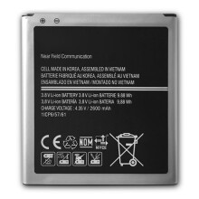 For Samsung Galaxy J3 (2016) 3.80V 2600mAh Li-ion Battery Replacement Part (Encode: EB-BG530BBE) (without Logo)
